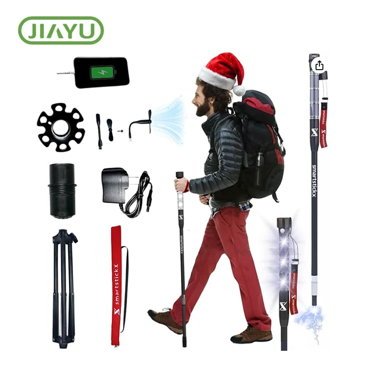 បង្គោល Trekking ពន្លឺអំពូល LED
